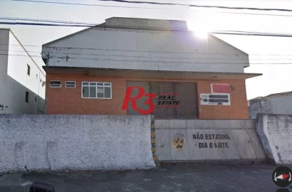 Galpão à venda, 1000 m² por R$ 6.500.000,00 - Macuco - Santos/SP