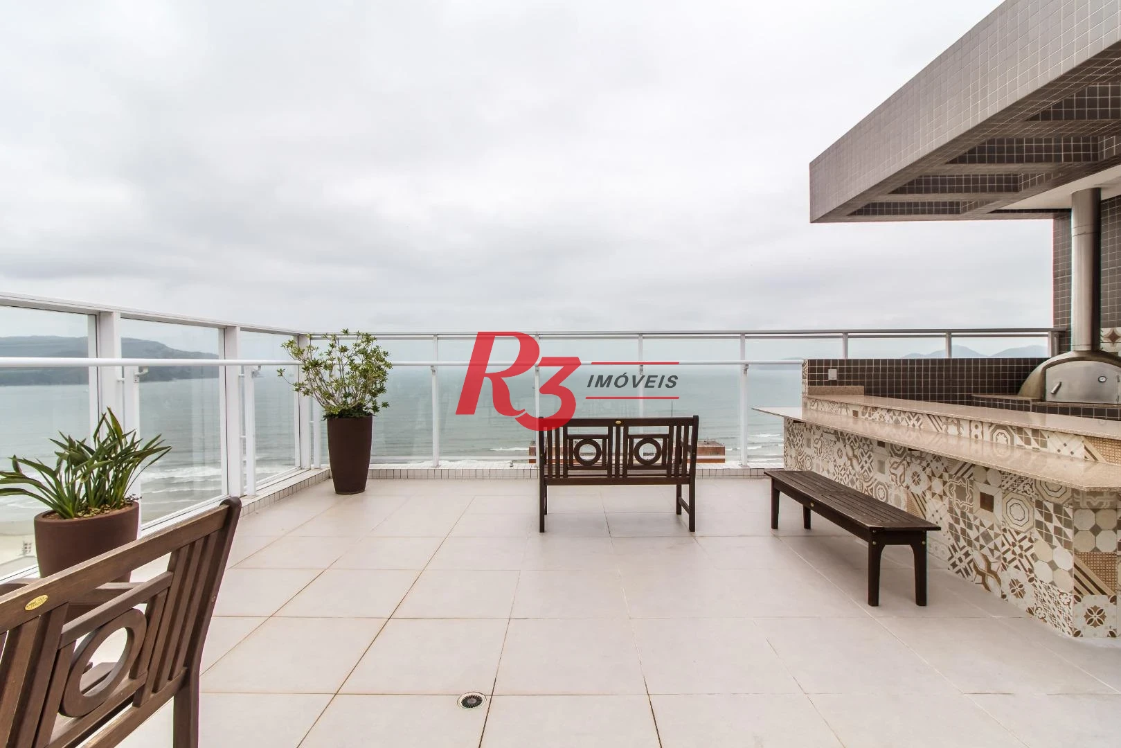 Apartamento com 1 dormitório à venda, 44 m² por R$ 890.000,00 - Boqueirão - Santos/SP