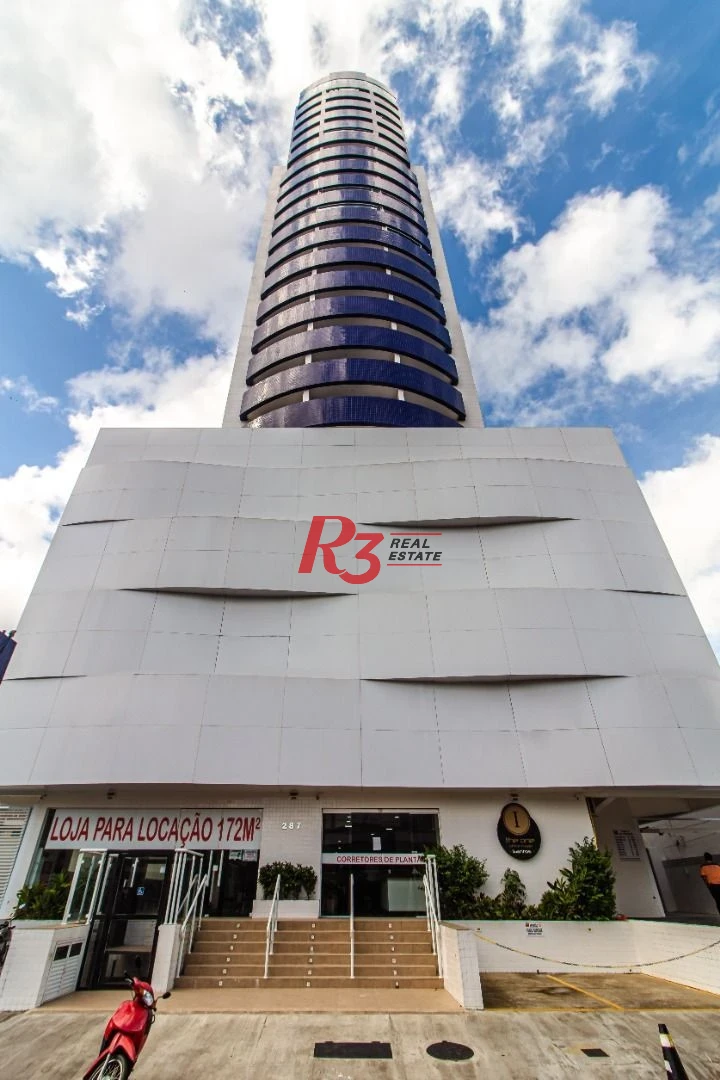 Sala para alugar, 46 m² por R$ 3.200,00/mês - Ponta da Praia - Santos/SP