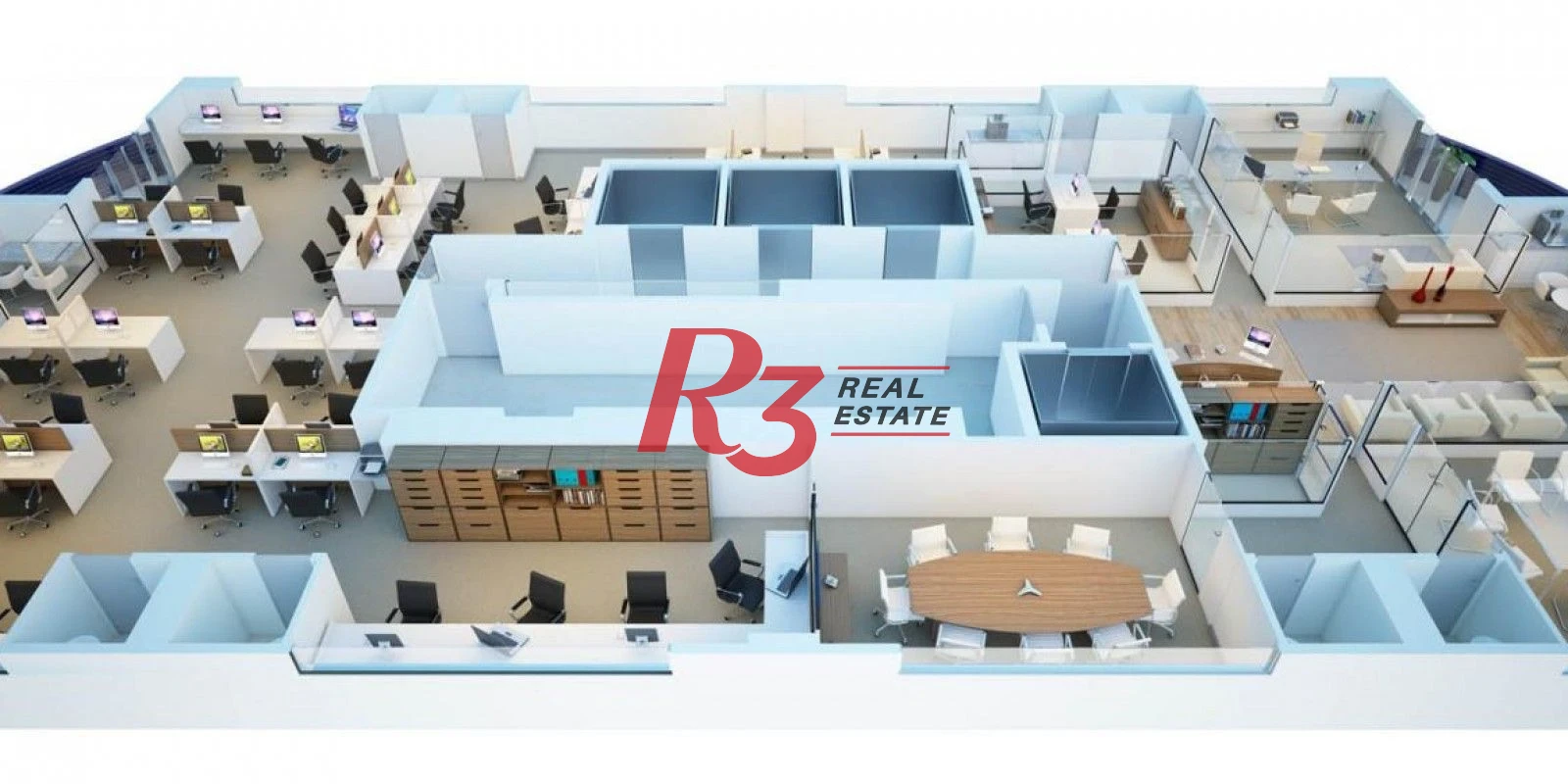 Sala para alugar, 46 m² por R$ 3.200,00/mês - Ponta da Praia - Santos/SP