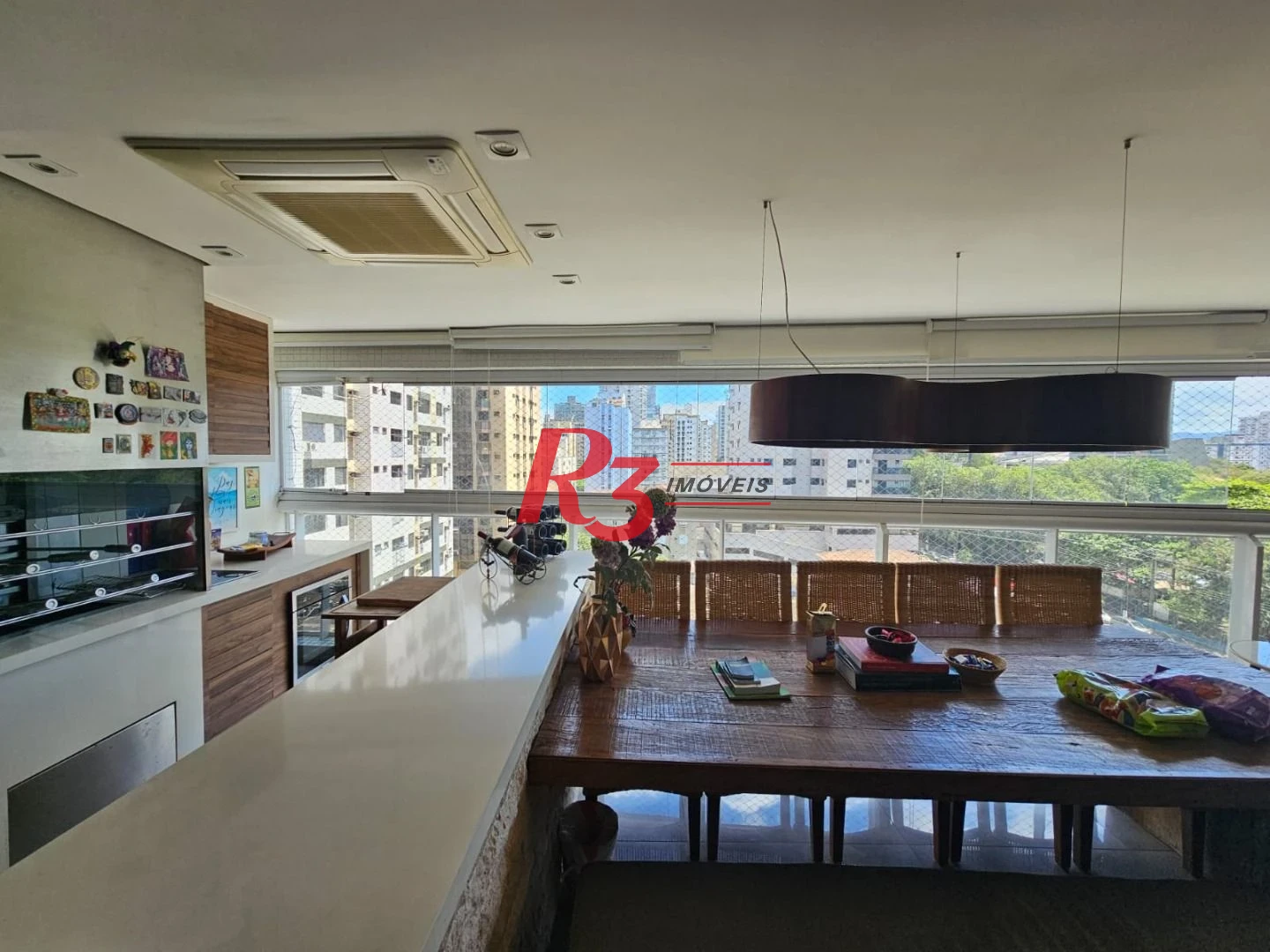 Apartamento Garden, 280 m² - venda por R$ 4.500.000,00 ou aluguel por R$ 25.000,00/mês - Aparecida - Santos/SP