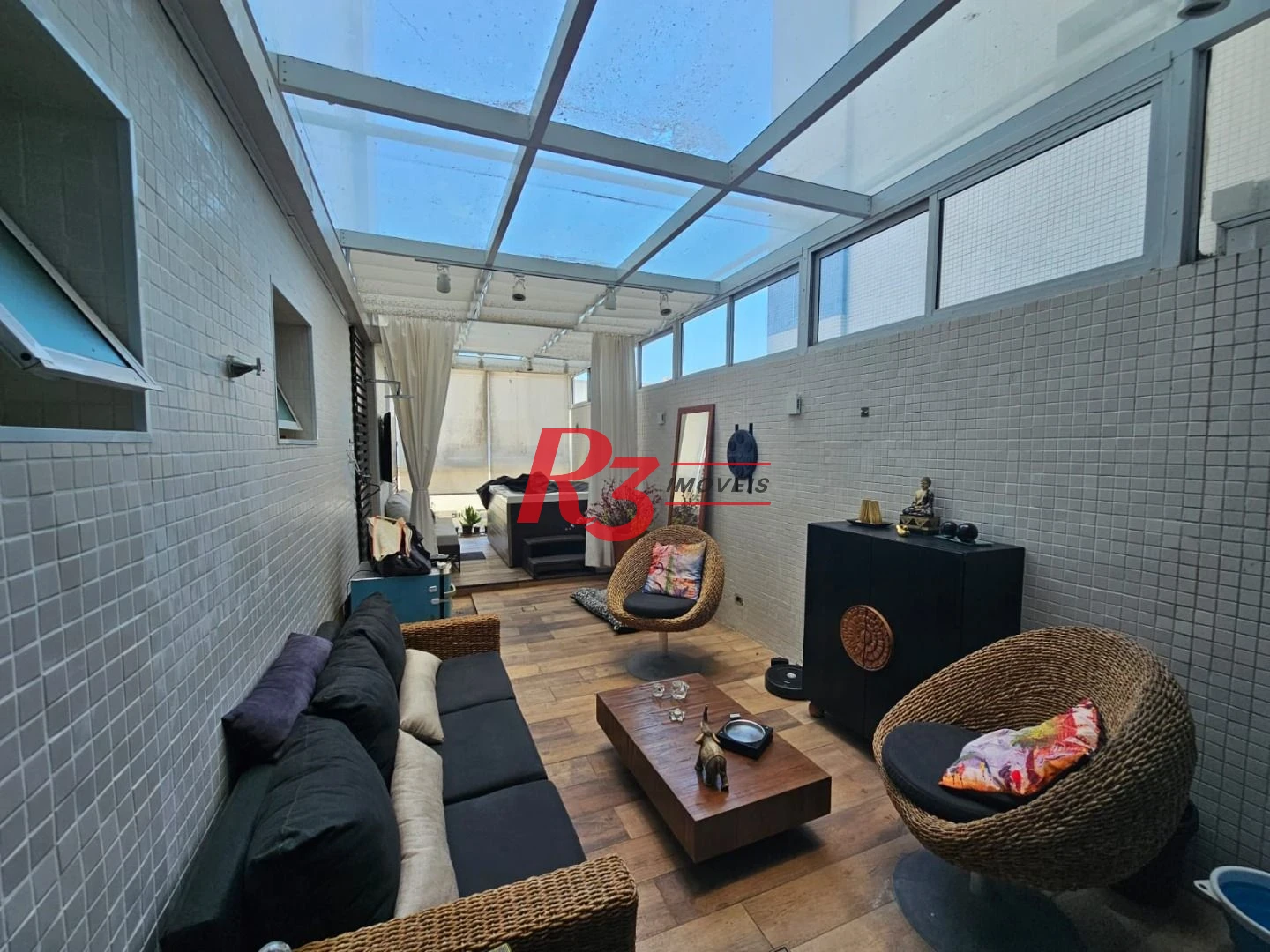Apartamento Garden, 280 m² - venda por R$ 4.500.000,00 ou aluguel por R$ 25.000,00/mês - Aparecida - Santos/SP