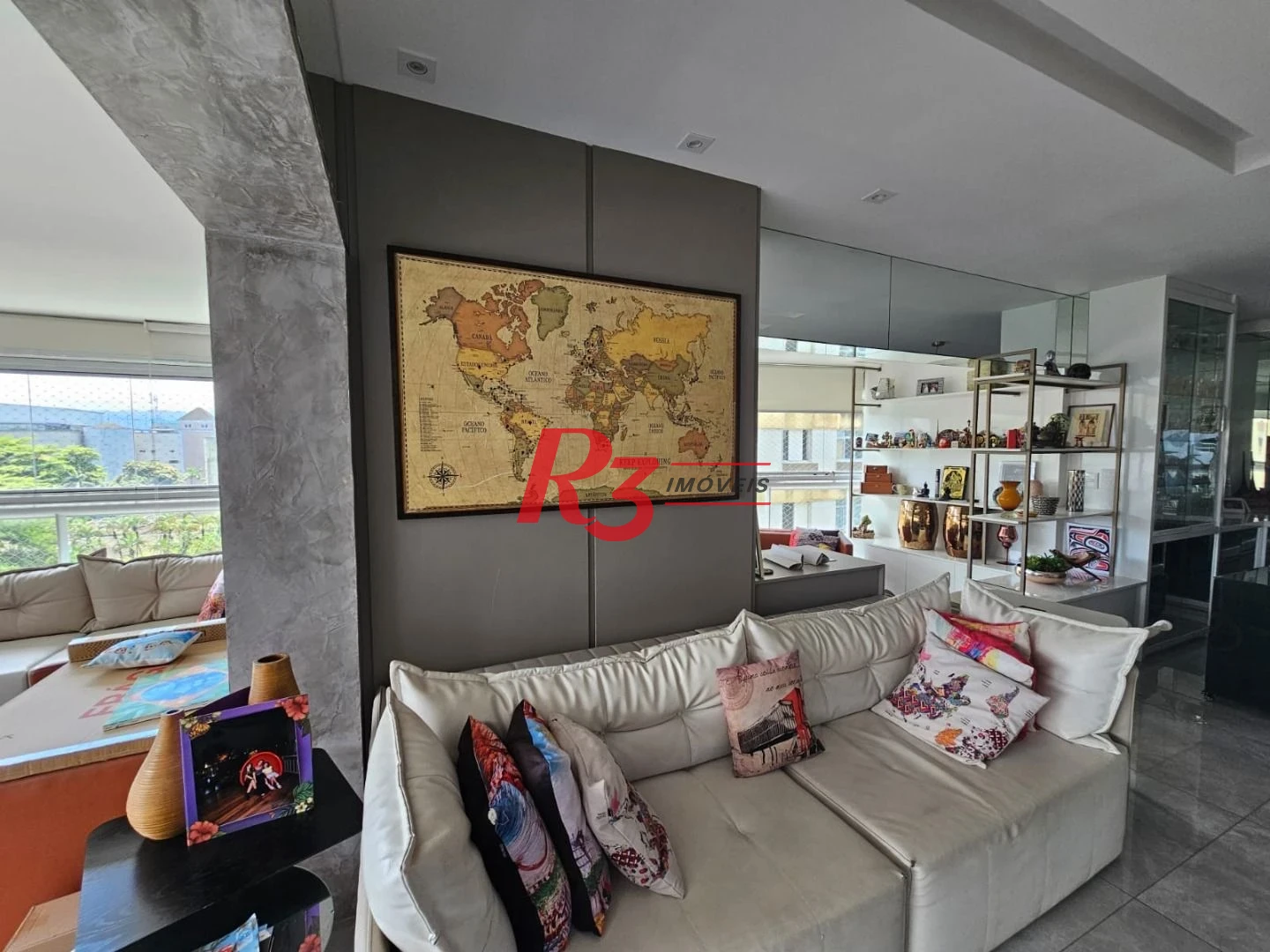 Apartamento Garden, 280 m² - venda por R$ 4.500.000,00 ou aluguel por R$ 25.000,00/mês - Aparecida - Santos/SP