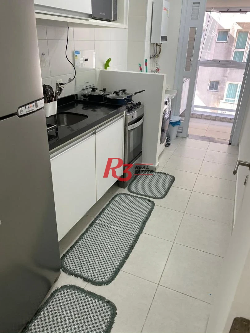 Apartamento à venda, 80 m² por R$ 1.250.000,00 - Gonzaga - Santos/SP
