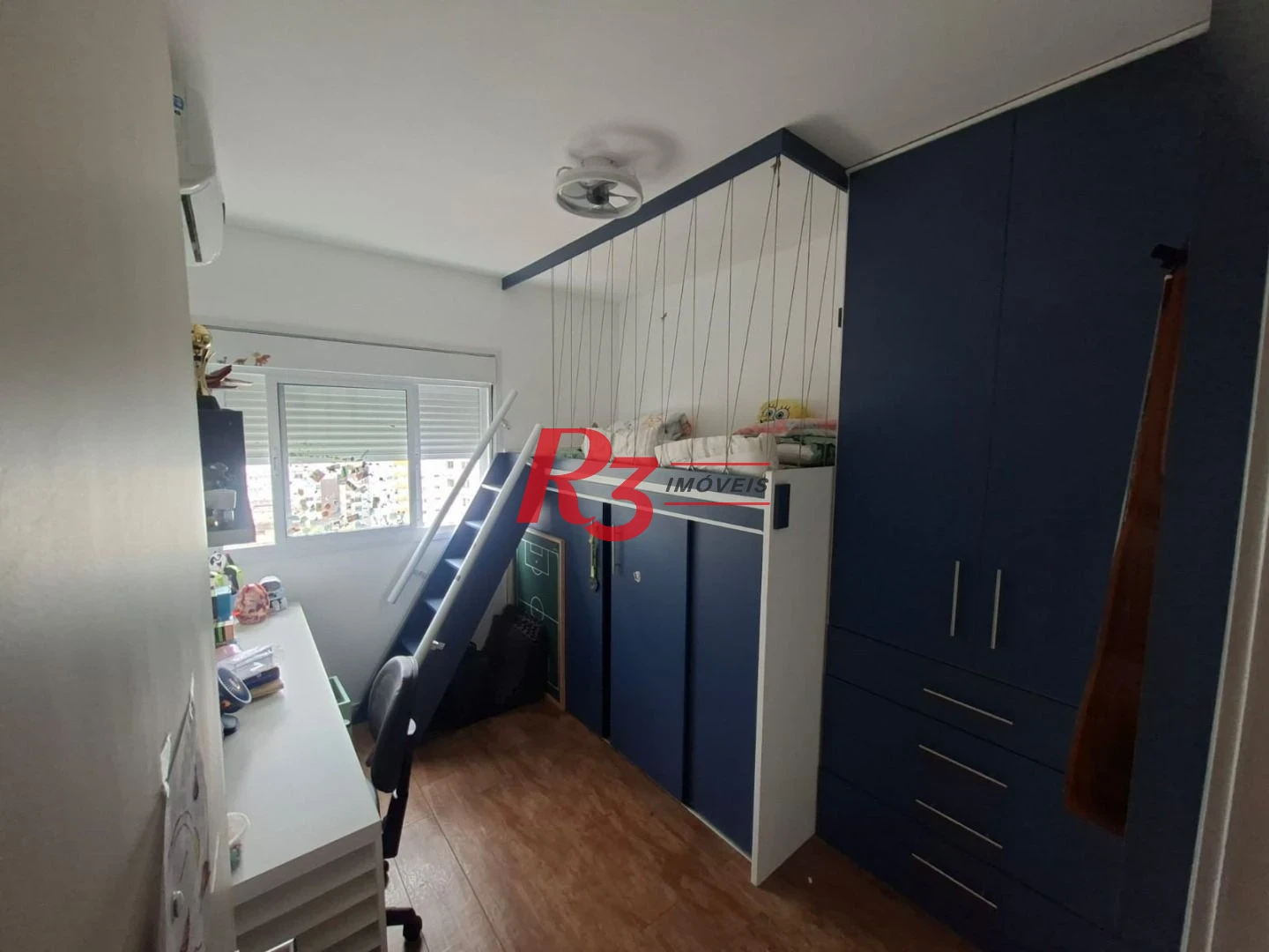 Apartamento com 3 dormitórios à venda, 100 m² por R$ 1.325.000,00 - José Menino - Santos/SP
