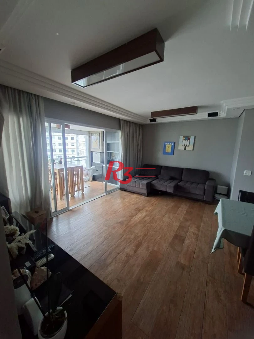 Apartamento com 3 dormitórios à venda, 100 m² por R$ 1.325.000,00 - José Menino - Santos/SP