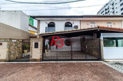 Casa à venda, 255 m² por R$ 2.450.000,00 - Ponta da Praia - Santos/SP
