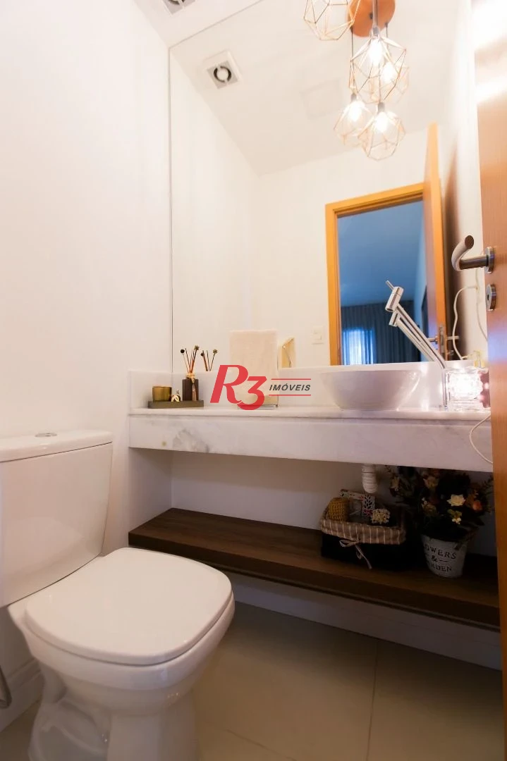 Apartamento à venda, 110 m² por R$ 1.800.000,00 - Boqueirão - Santos/SP