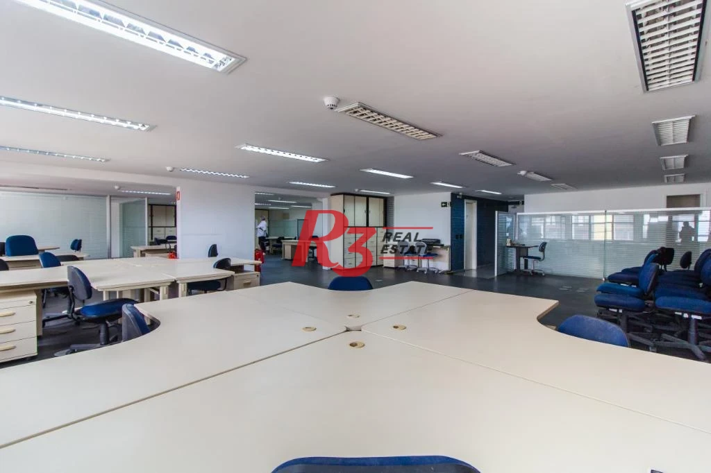 Sala para alugar, 221 m² por R$ 6.000,00/mês - Centro - Santos/SP