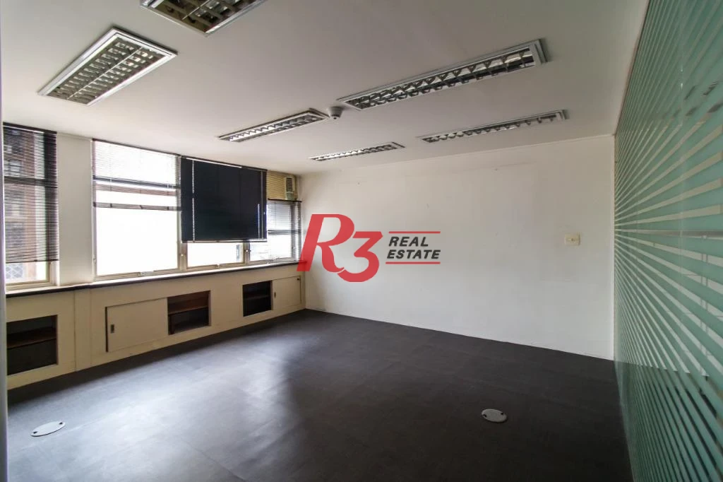 Sala para alugar, 221 m² por R$ 6.000,00/mês - Centro - Santos/SP