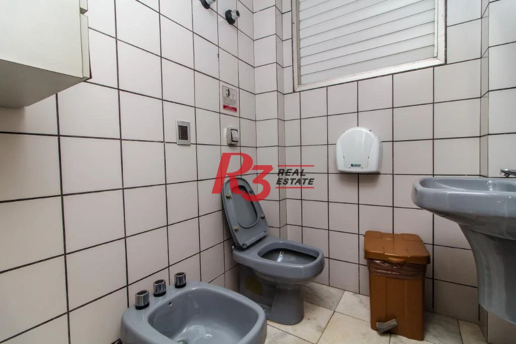 Sala para alugar, 221 m² por R$ 6.000,00/mês - Centro - Santos/SP