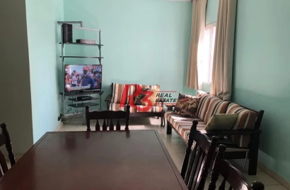Apartamento com 2 dormitórios à venda, 69 m² por R$ 580.000,00 - José Menino - Santos/SP