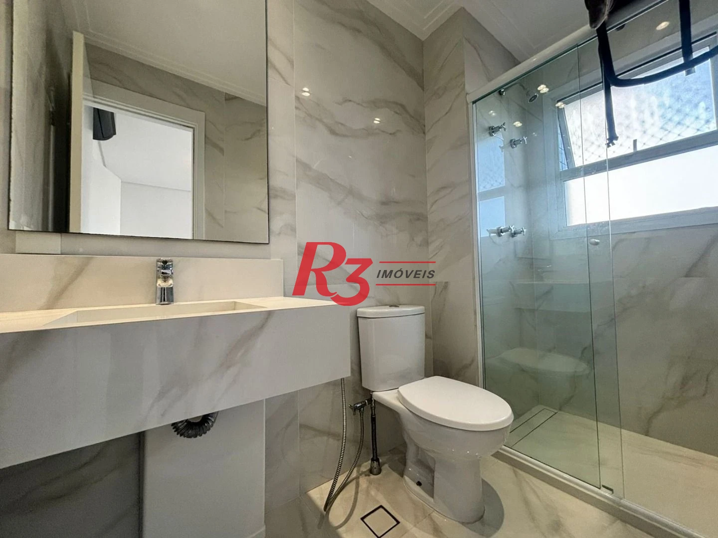 Apartamento com 3 dormitórios à venda, 143 m² por R$ 2.860.000,00 - Boqueirão - Santos/SP