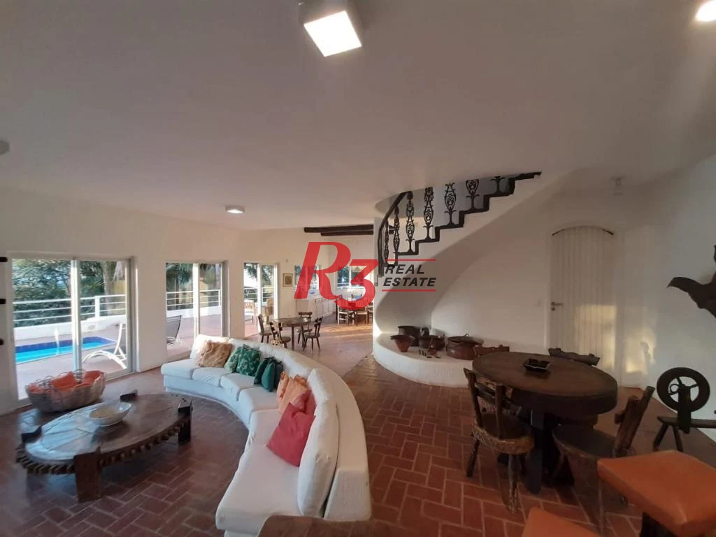 Casa à venda, 484 m² por R$ 5.000.000,00 - Loteamento João Batista Julião - Guarujá/SP