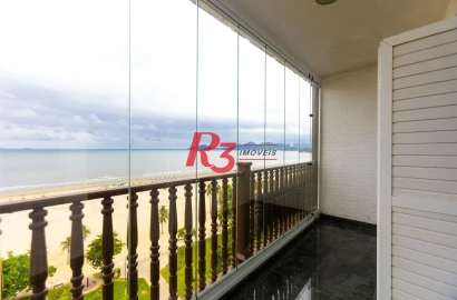Apartamento com 3 dormitórios, 158 m² - venda por R$ 2.350.000,00 ou aluguel por R$ 12.000,00/mês - Boqueirão - Santos/SP
