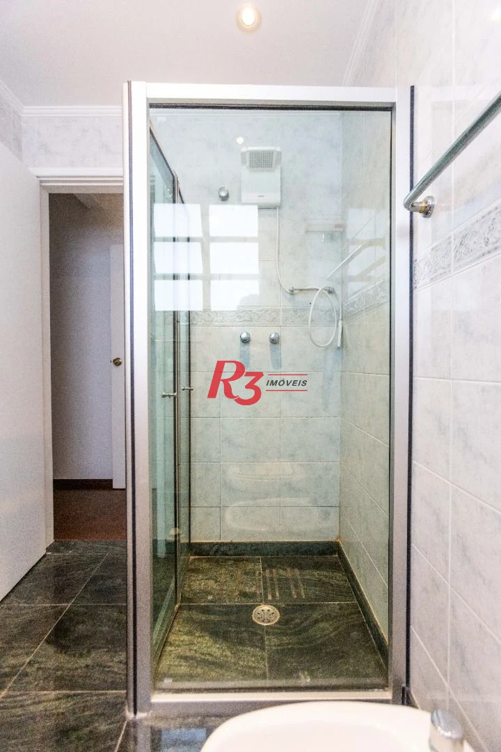 Apartamento com 3 dormitórios, 158 m² - venda por R$ 2.350.000,00 ou aluguel por R$ 12.000,00/mês - Boqueirão - Santos/SP