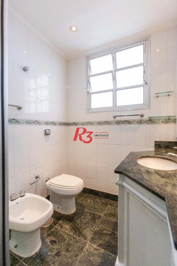Apartamento com 3 dormitórios, 158 m² - venda por R$ 2.350.000,00 ou aluguel por R$ 12.000,00/mês - Boqueirão - Santos/SP