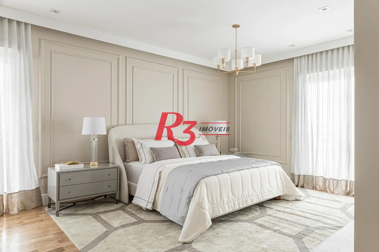 Apartamento com 3 dormitórios à venda, 393 m² por R$ 12.000.000,00 - Gonzaga - Santos/SP