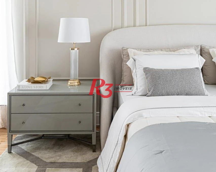 Apartamento com 3 dormitórios à venda, 393 m² por R$ 12.000.000,00 - Gonzaga - Santos/SP