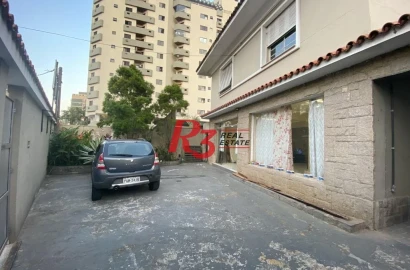 Casa, 450 m² - venda por R$ 12.000.000,00 ou aluguel por R$ 24.297,59/mês - Gonzaga - Santos/SP