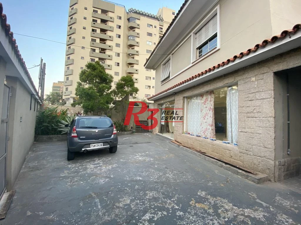 Casa, 450 m² - venda por R$ 12.000.000,00 ou aluguel por R$ 24.297,59/mês - Gonzaga - Santos/SP
