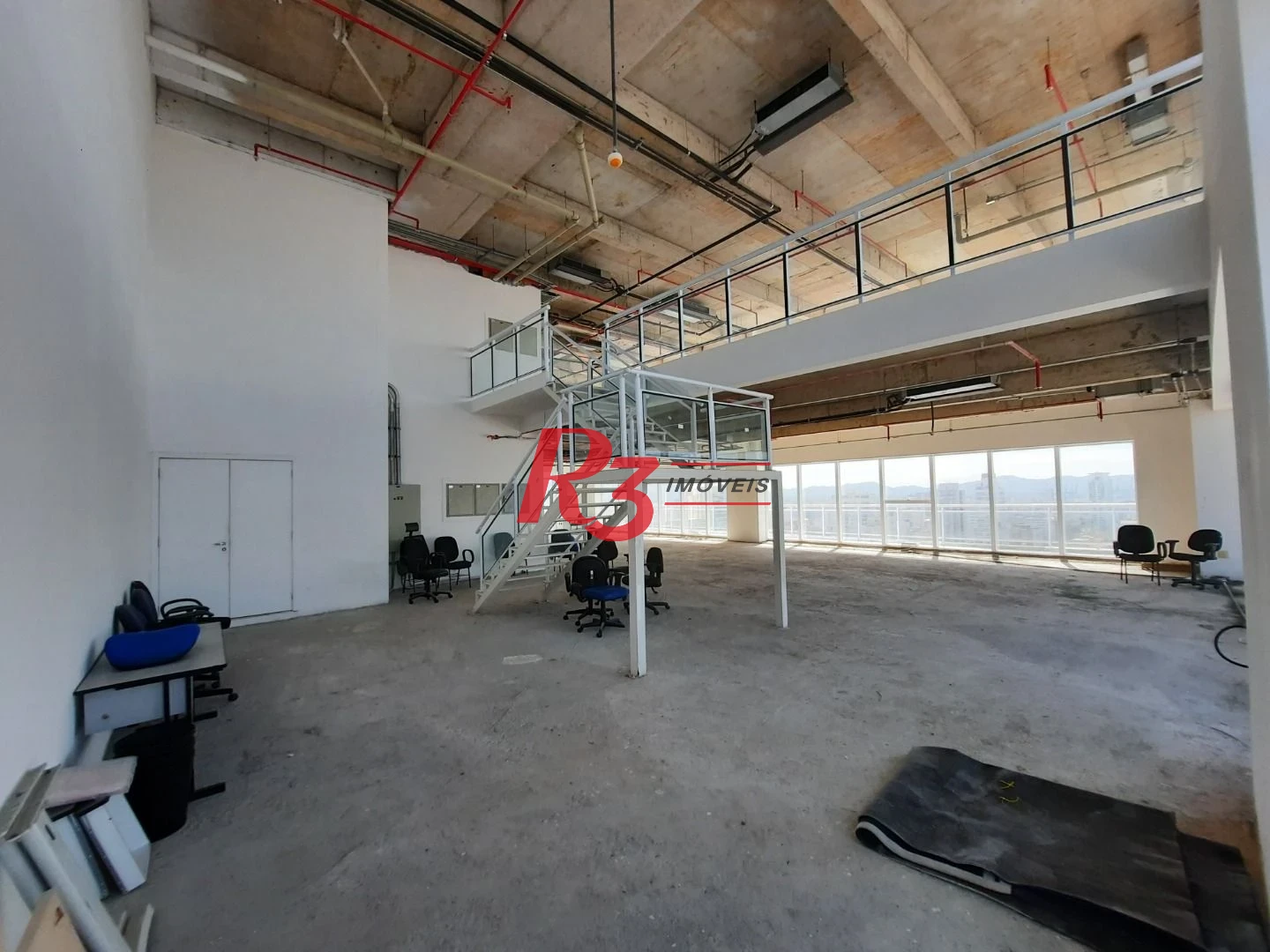 Andar Corporativo para alugar, 648 m² por R$ 55.231,00/mês - Gonzaga - Santos/SP