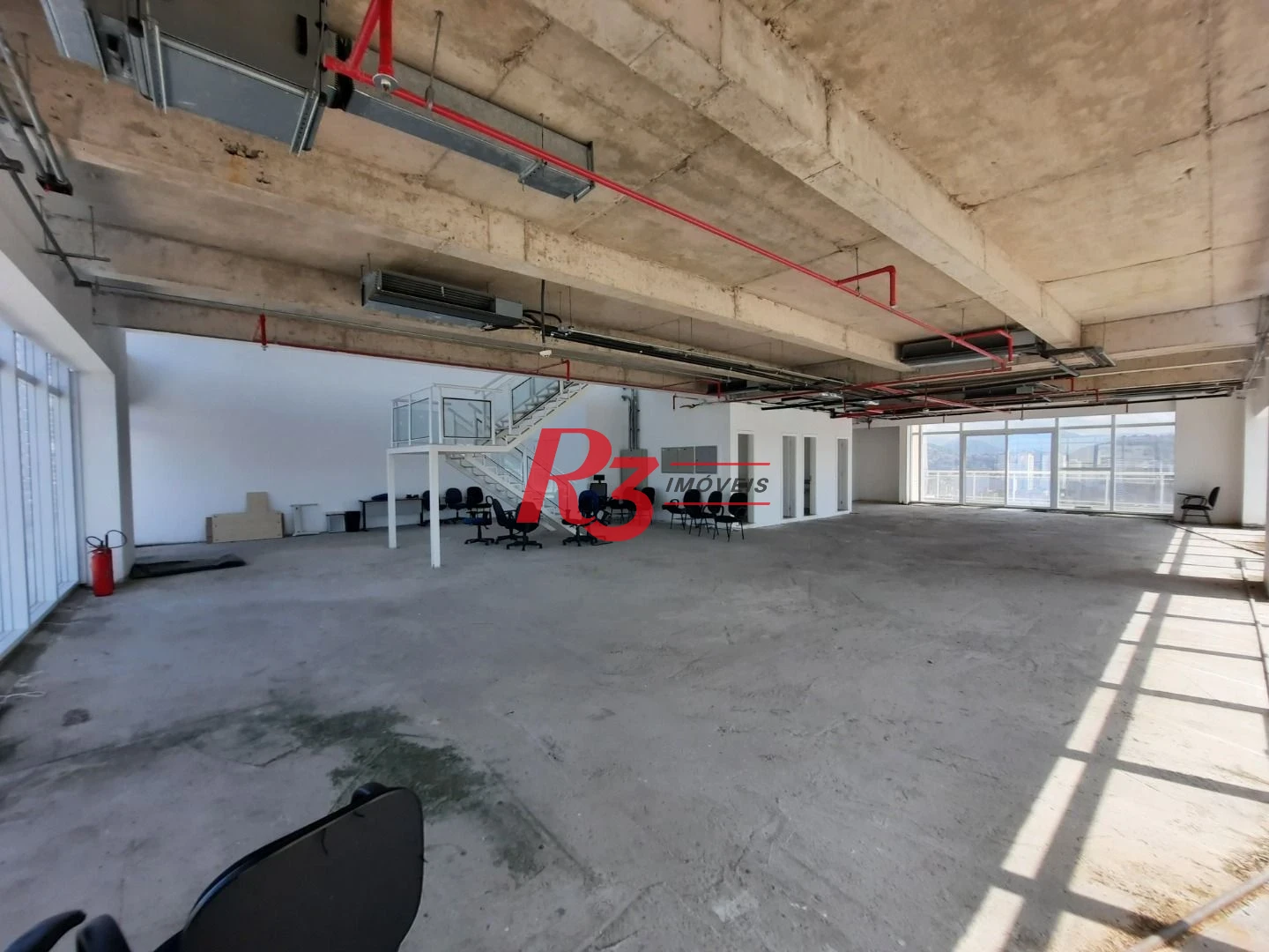 Andar Corporativo para alugar, 648 m² por R$ 55.231,00/mês - Gonzaga - Santos/SP