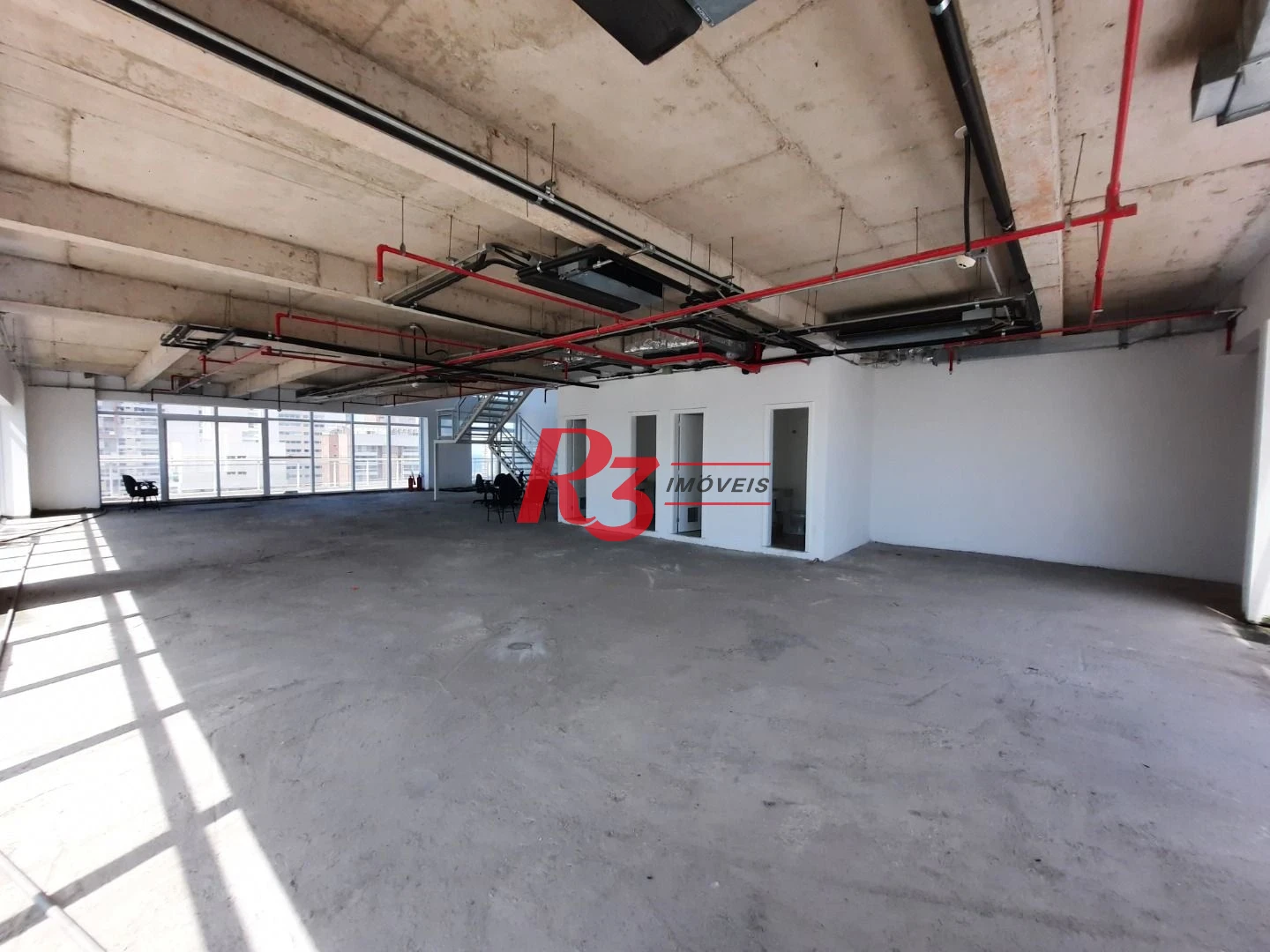 Andar Corporativo para alugar, 648 m² por R$ 55.231,00/mês - Gonzaga - Santos/SP