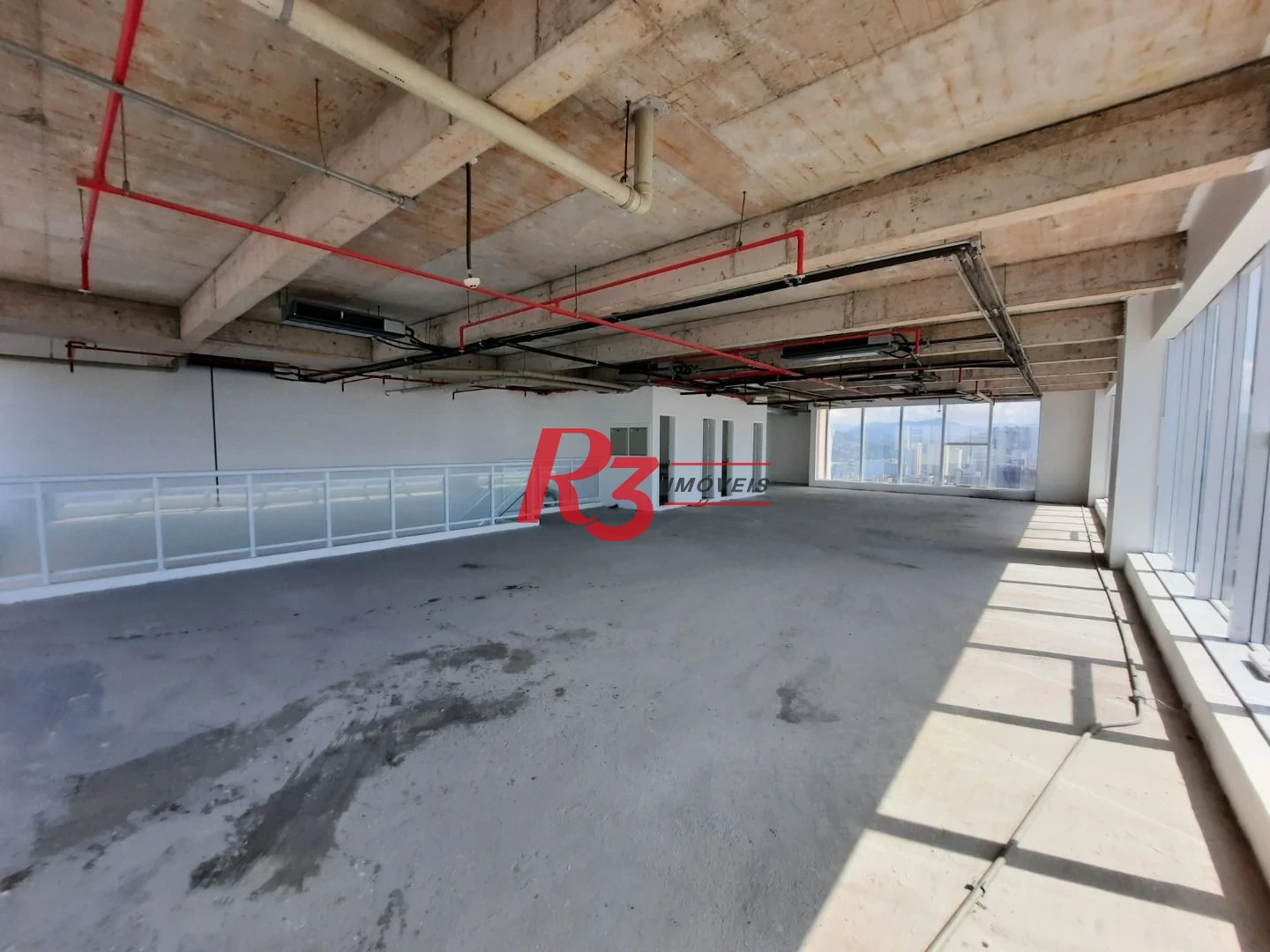 Andar Corporativo para alugar, 648 m² por R$ 55.231,00/mês - Gonzaga - Santos/SP