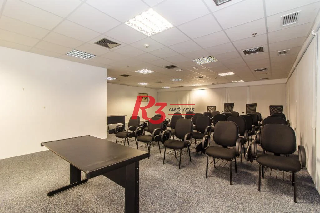Andar Corporativo para alugar, 648 m² por R$ 55.231,00/mês - Gonzaga - Santos/SP