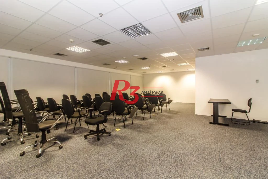 Andar Corporativo para alugar, 648 m² por R$ 55.231,00/mês - Gonzaga - Santos/SP