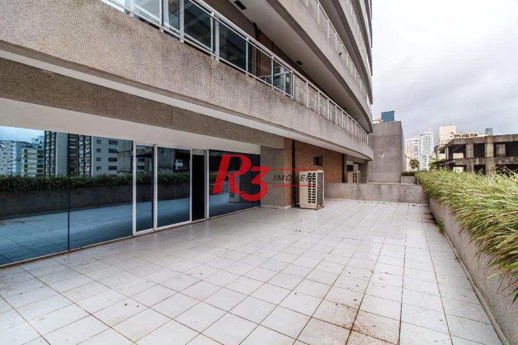 Andar Corporativo para alugar, 648 m² por R$ 55.231,00/mês - Gonzaga - Santos/SP
