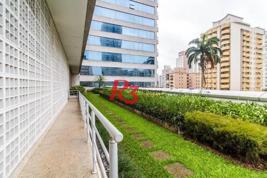 Andar Corporativo para alugar, 648 m² por R$ 55.231,00/mês - Gonzaga - Santos/SP