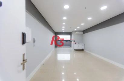 Sala para alugar, 43 m² por R$ 3.200,00/mês - Encruzilhada - Santos/SP
