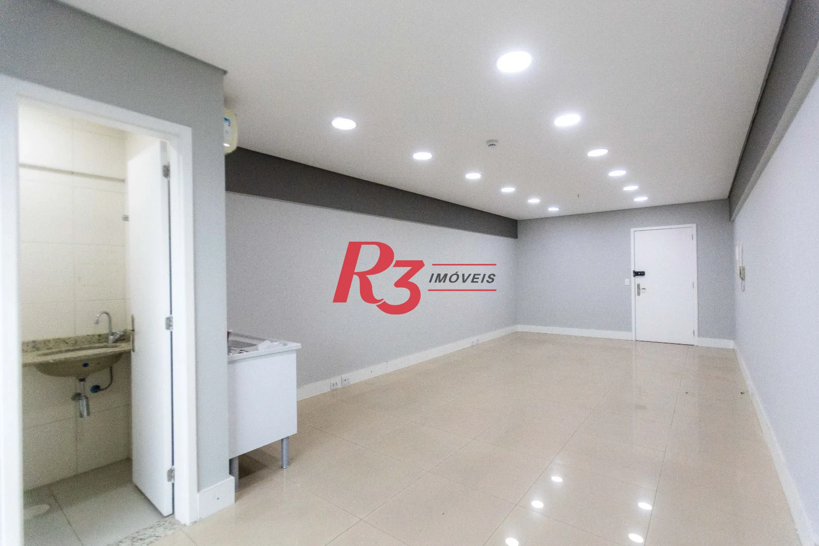 Sala para alugar, 43 m² por R$ 3.200,00/mês - Encruzilhada - Santos/SP