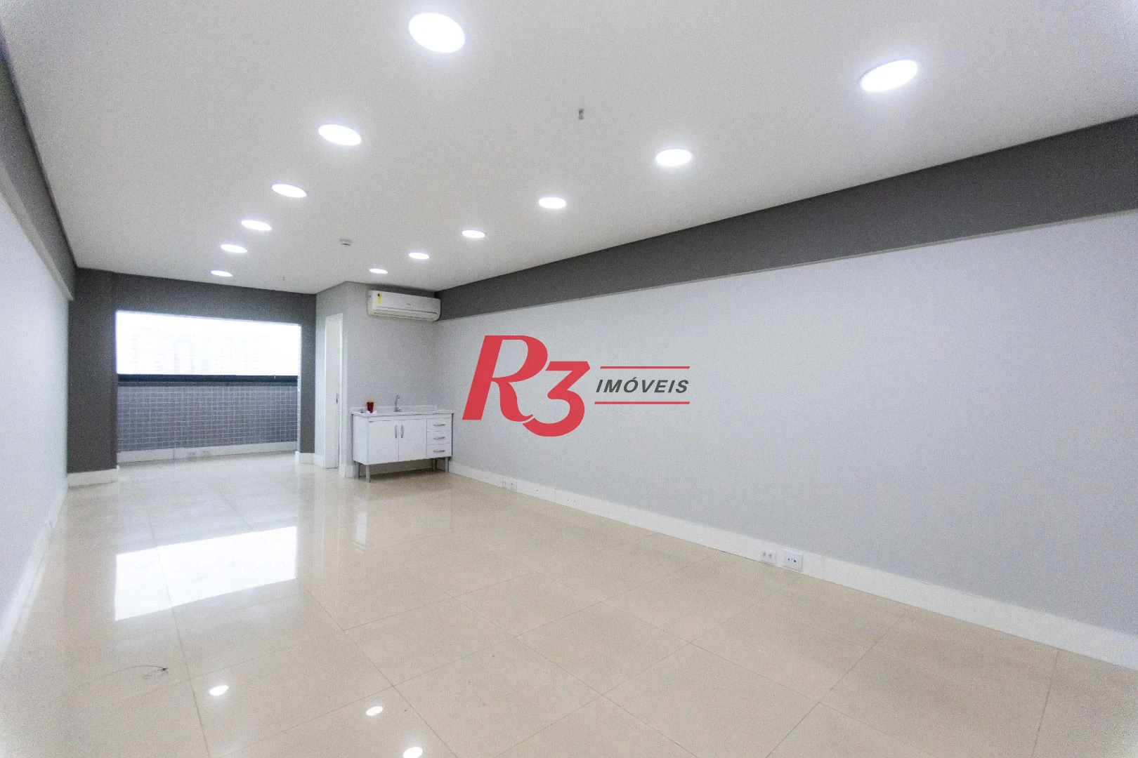 Sala para alugar, 43 m² por R$ 3.200,00/mês - Encruzilhada - Santos/SP