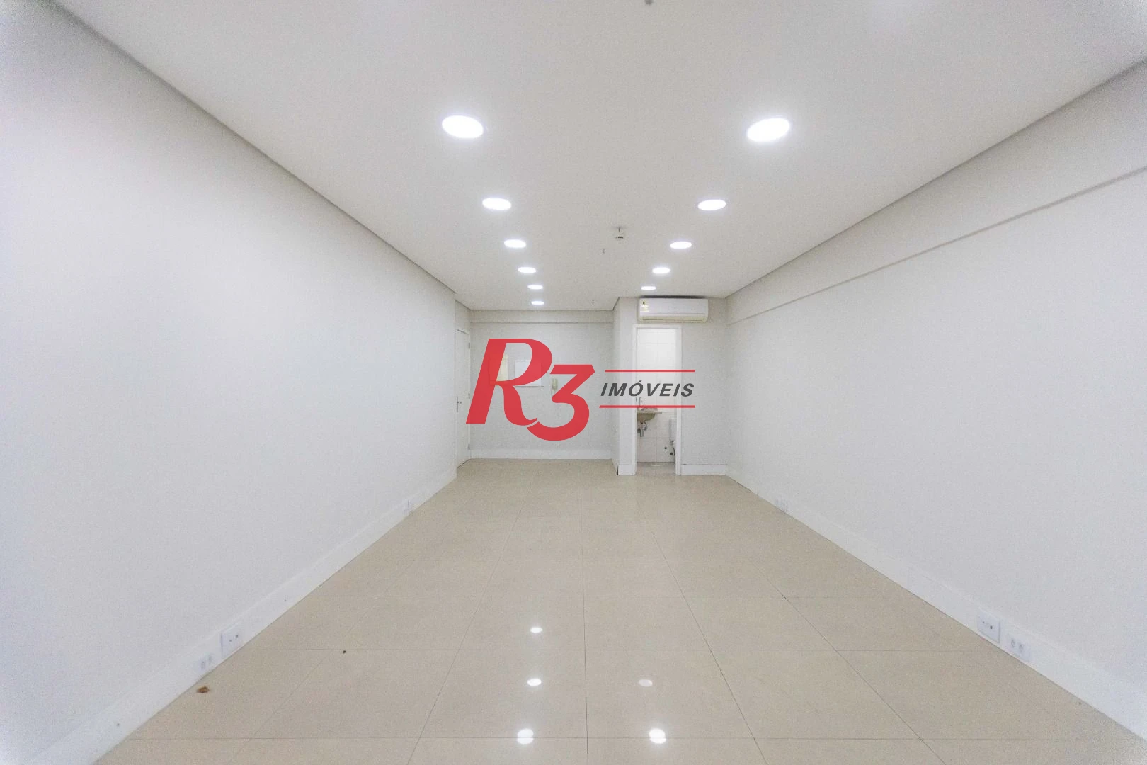 Sala para alugar, 44 m² por R$ 3.200,00/mês - Encruzilhada - Santos/SP