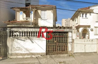 Terreno à venda, 693 m² por R$ 2.000.000,00 - Vila Matias - Santos/SP