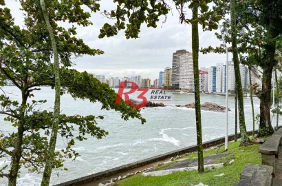 Apartamento com 3 dormitórios à venda, 171 m² por R$ 800.000,00 - Ilha Porchat - São Vicente/SP