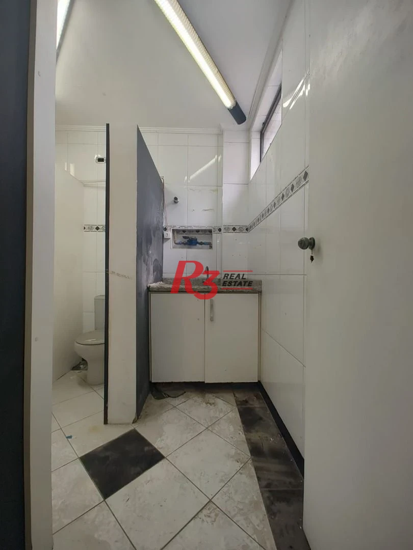 Sala para alugar, 100 m² por R$ 6.500,00/mês - Centro - Santos/SP