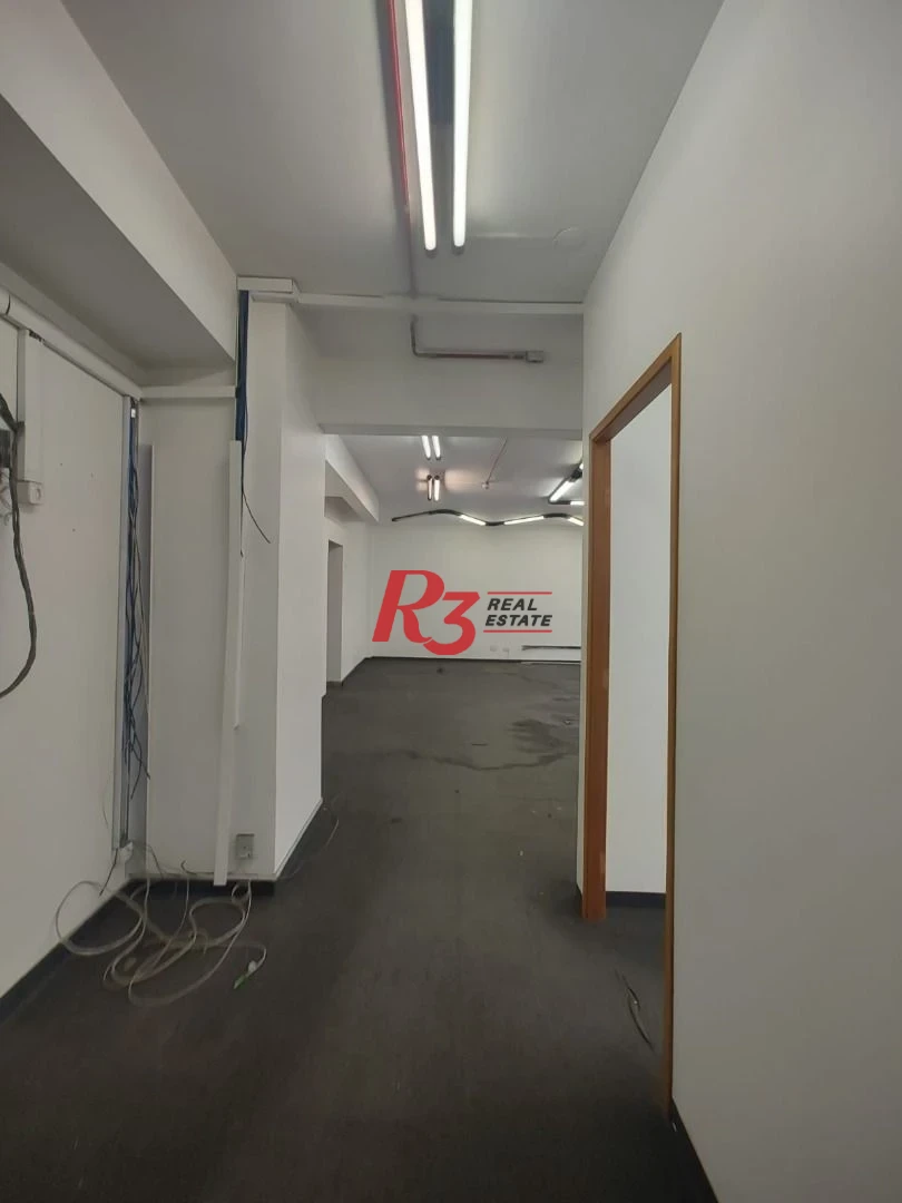 Sala para alugar, 100 m² por R$ 6.500,00/mês - Centro - Santos/SP