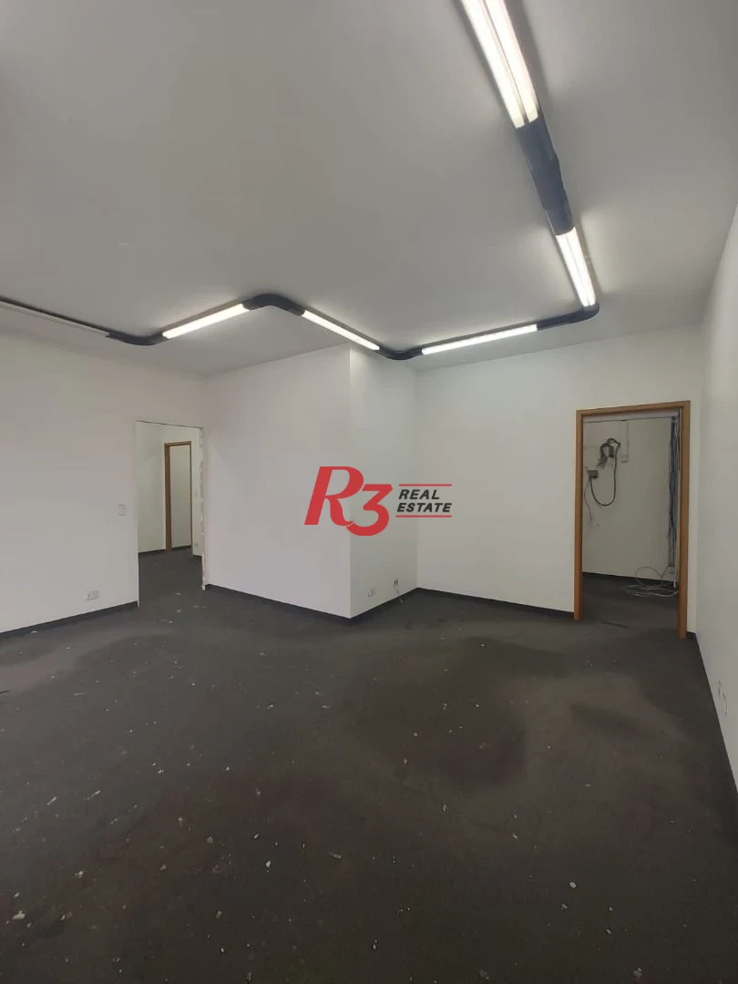 Sala para alugar, 100 m² por R$ 6.500,00/mês - Centro - Santos/SP