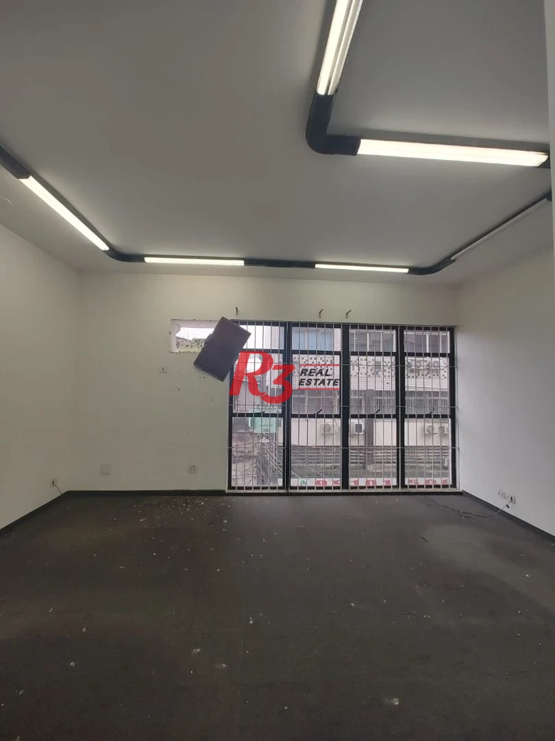 Sala para alugar, 100 m² por R$ 6.500,00/mês - Centro - Santos/SP