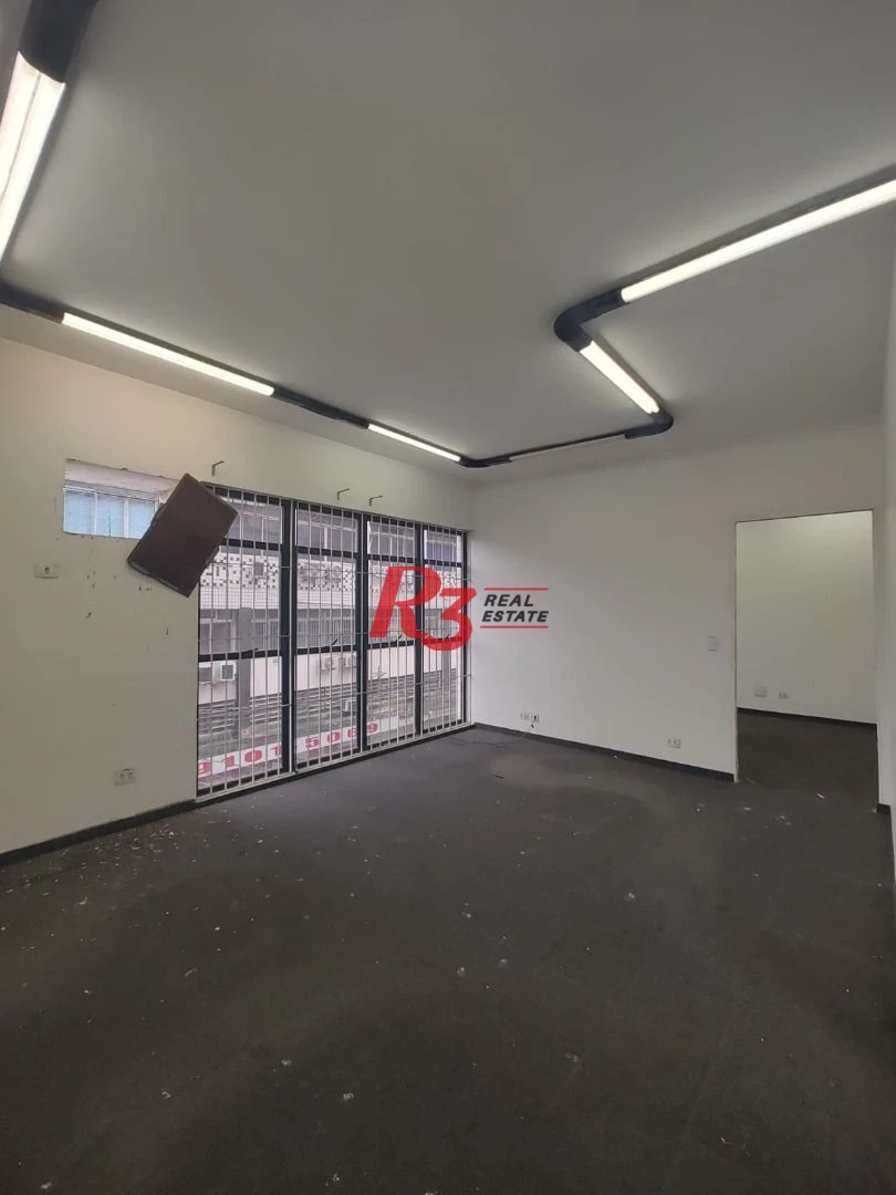 Sala para alugar, 100 m² por R$ 6.500,00/mês - Centro - Santos/SP