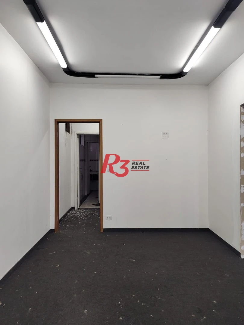 Sala para alugar, 100 m² por R$ 6.500,00/mês - Centro - Santos/SP