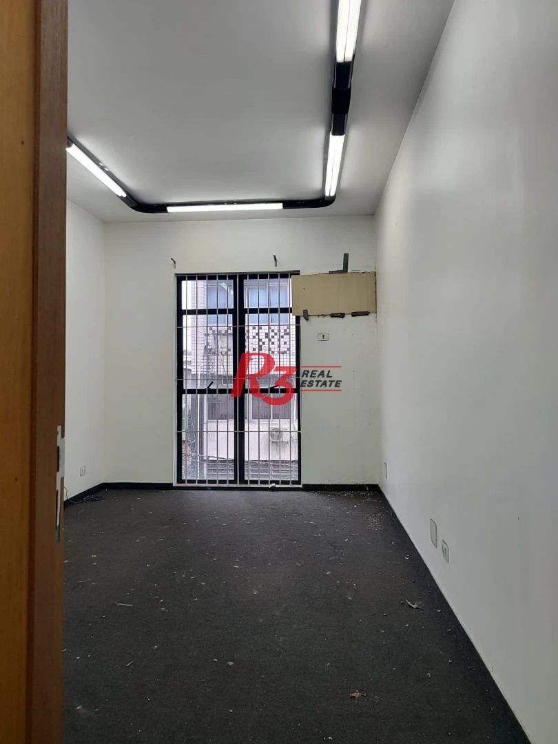 Sala para alugar, 100 m² por R$ 6.500,00/mês - Centro - Santos/SP