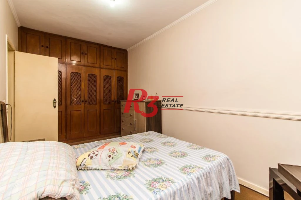 Apartamento com 2 dormitórios à venda, 100 m² - Embaré - Santos/SP