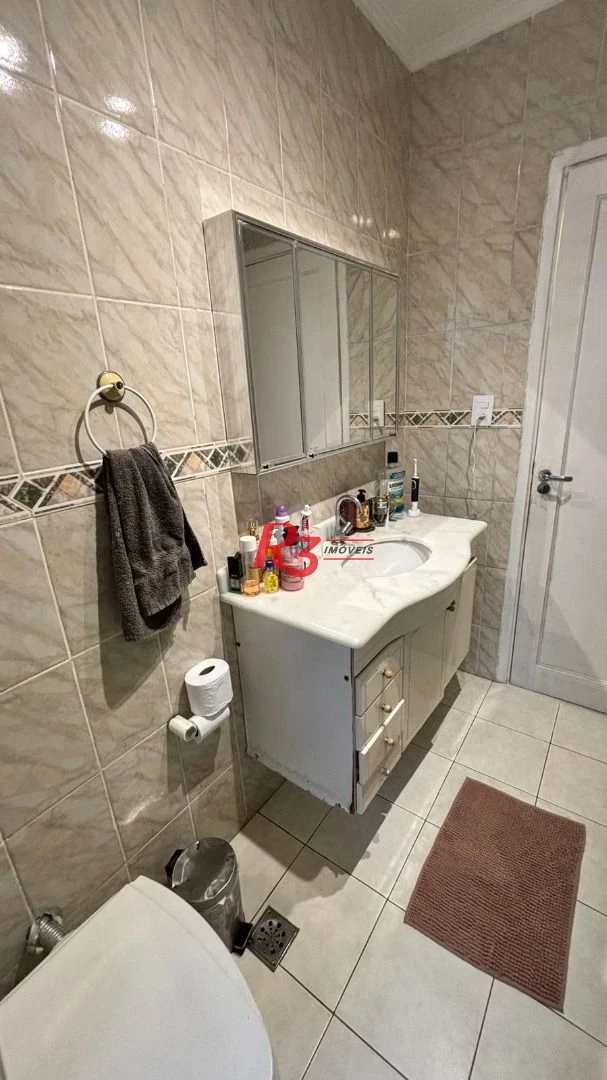 Apartamento com 3 dormitórios à venda, 157 m² por R$ 1.200.000,00 - Aparecida - Santos/SP