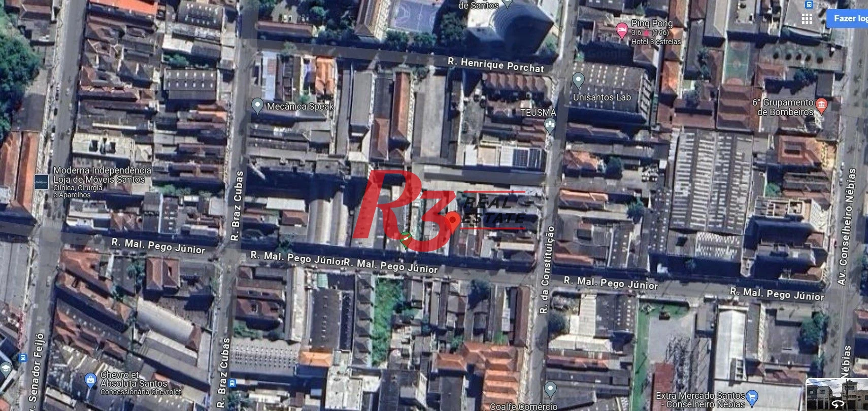 Terreno à venda, 200 m² por R$ 450.000,00 - Vila Nova - Santos/SP