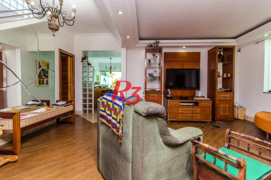 Casa com 3 dormitórios, 360 m² - venda por R$ 5.200.000,00 ou aluguel por R$ 21.910,00/mês - Aparecida - Santos/SP